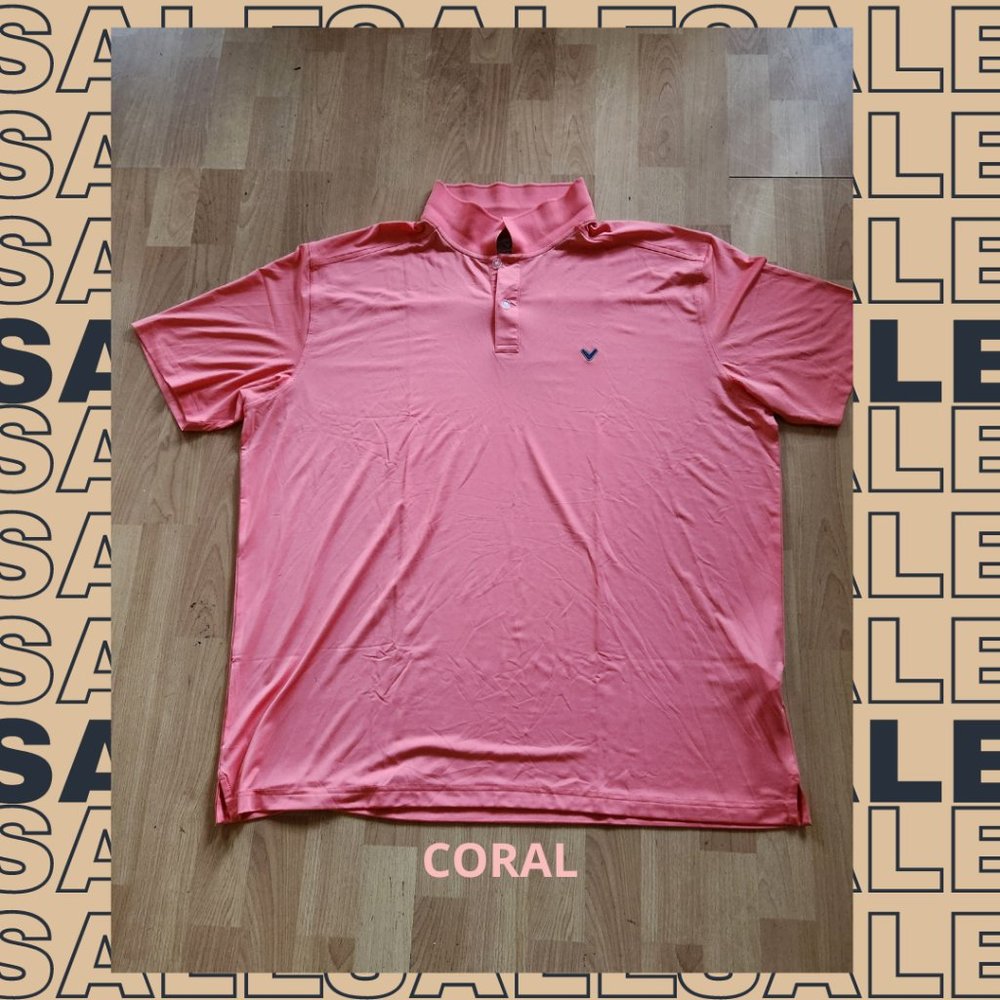 Callaway Golf Shirt Coral